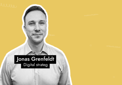 Jonas Grenfeldt, digital strateg på Panang.